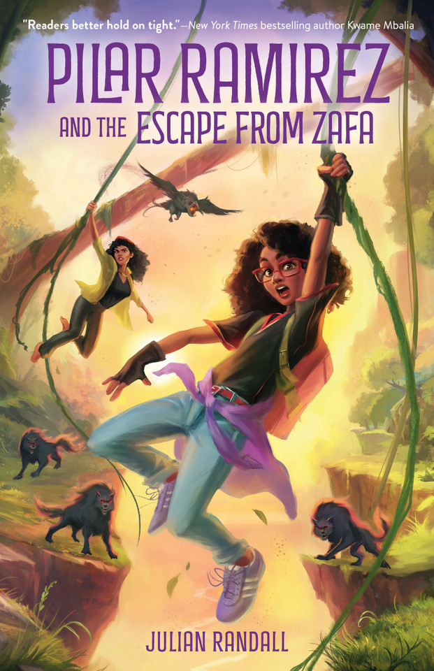 Pilar Ramirez and the Escape from Zafa (Pilar Ramirez Duology #1) book cover by Julian Randall