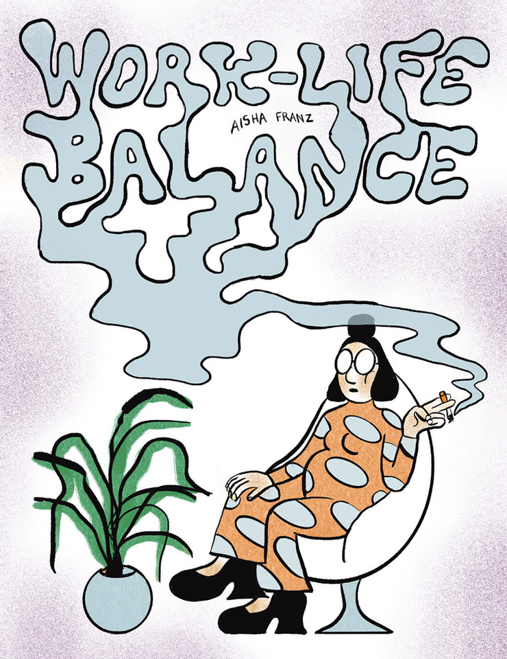 Work-Life Balance book cover by Aisha Franz