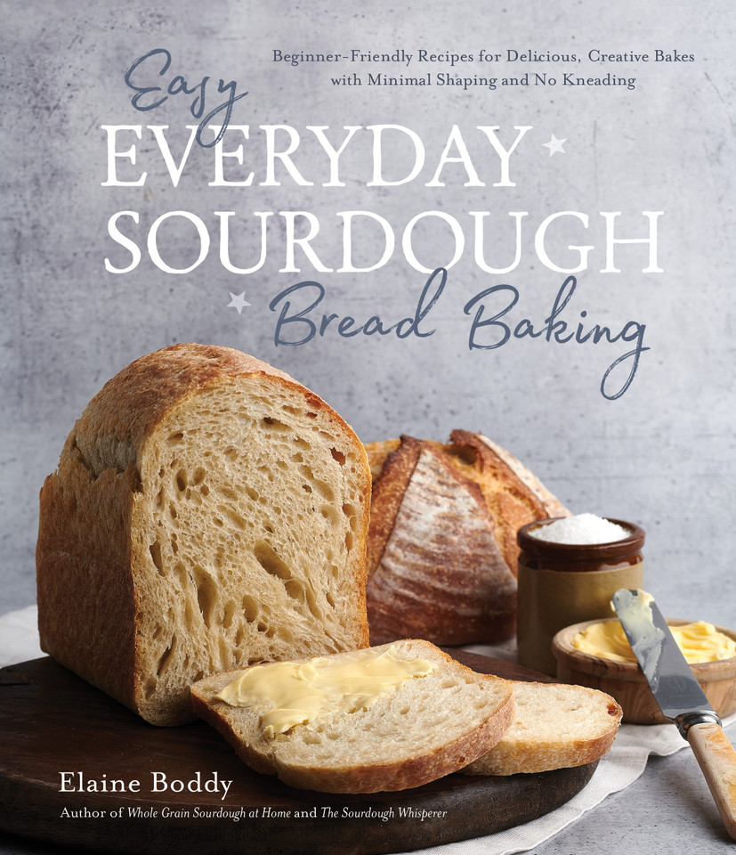 Easy Everyday Sourdough Bread Baking: Beginner-Friendly Recipes for Delicious, Creative Bakes with Minimal Shaping and No Kneading book cover by Elaine Boddy