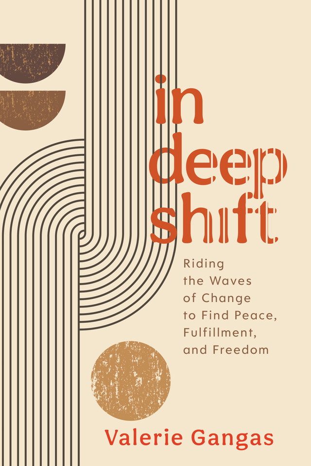 In Deep Shift: Riding the Waves of Change to Find Peace, Fulfillment, and Freedom book cover by Valerie Gangas