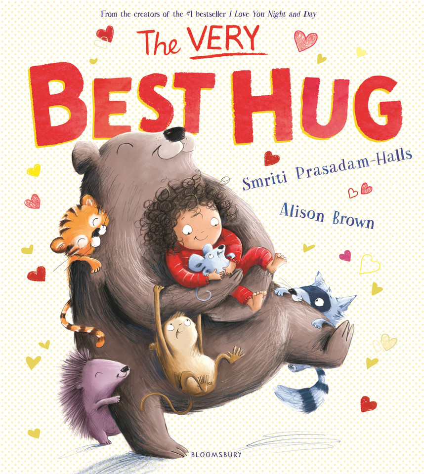 The Very Best Hug book cover by Smriti Prasadam-Halls