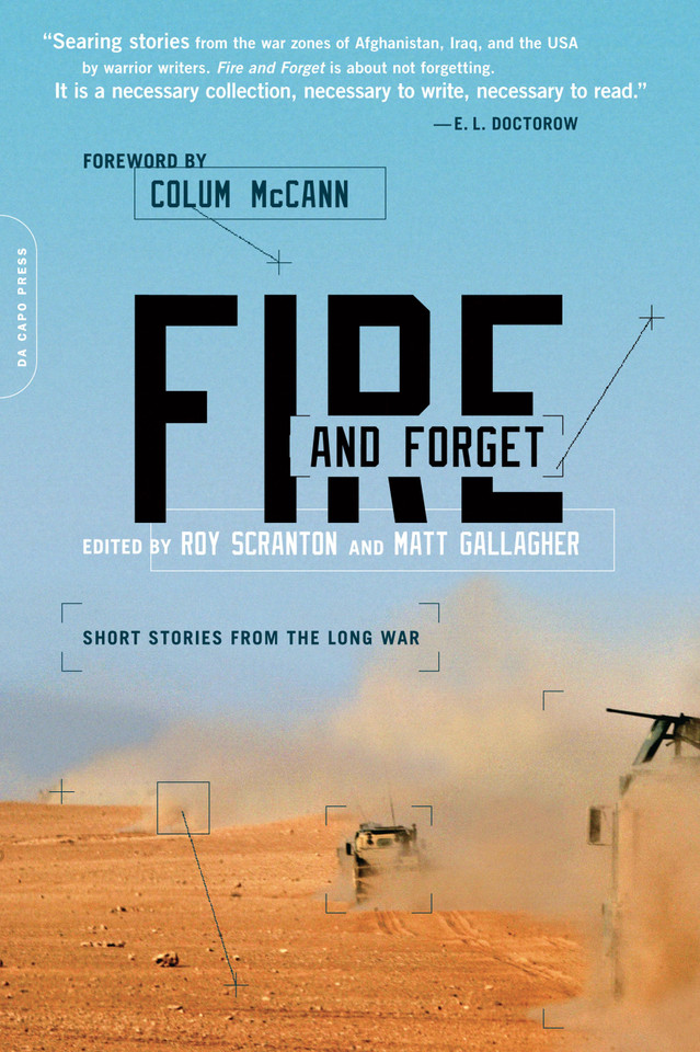 Fire and Forget: Short Stories from the Long War book cover by 