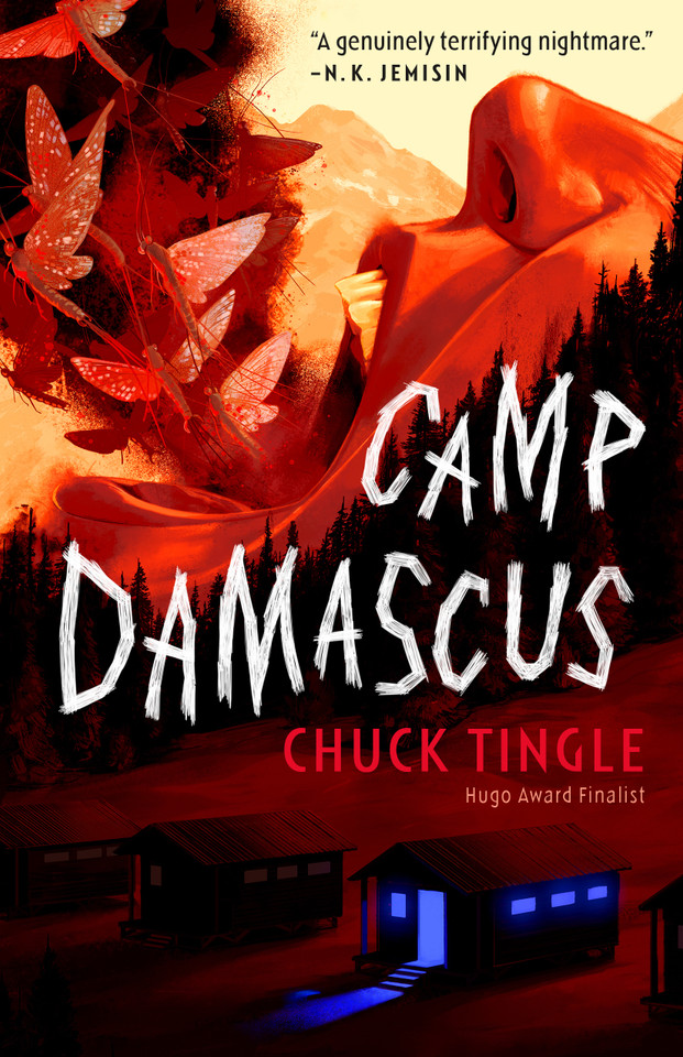 Camp Damascus book cover by Chuck Tingle