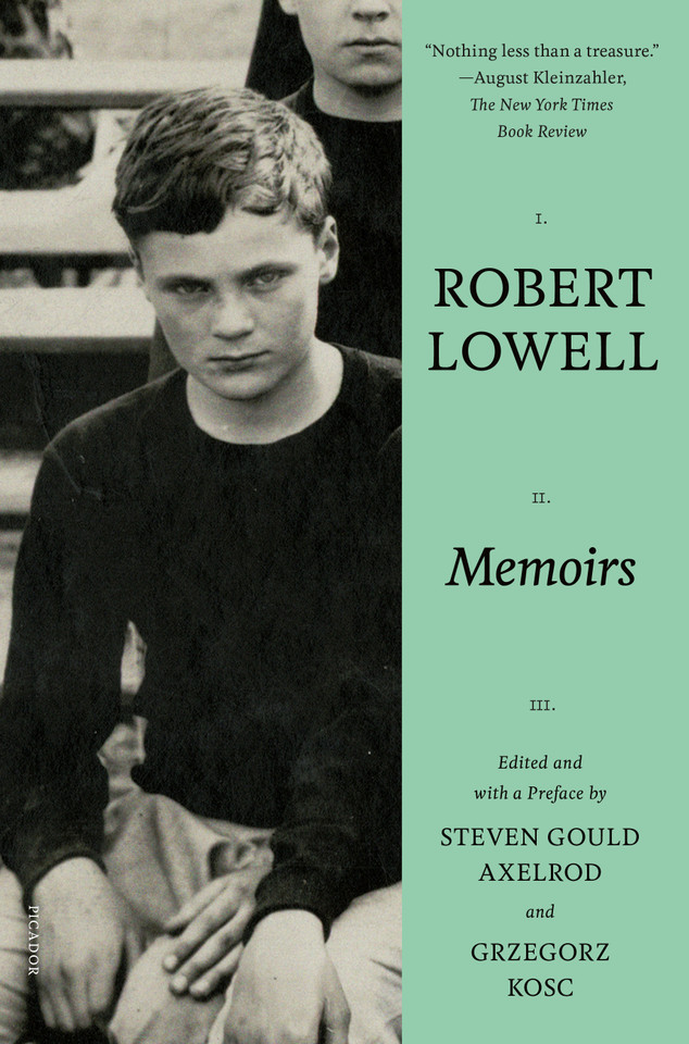 Memoirs book cover by Robert Lowell
