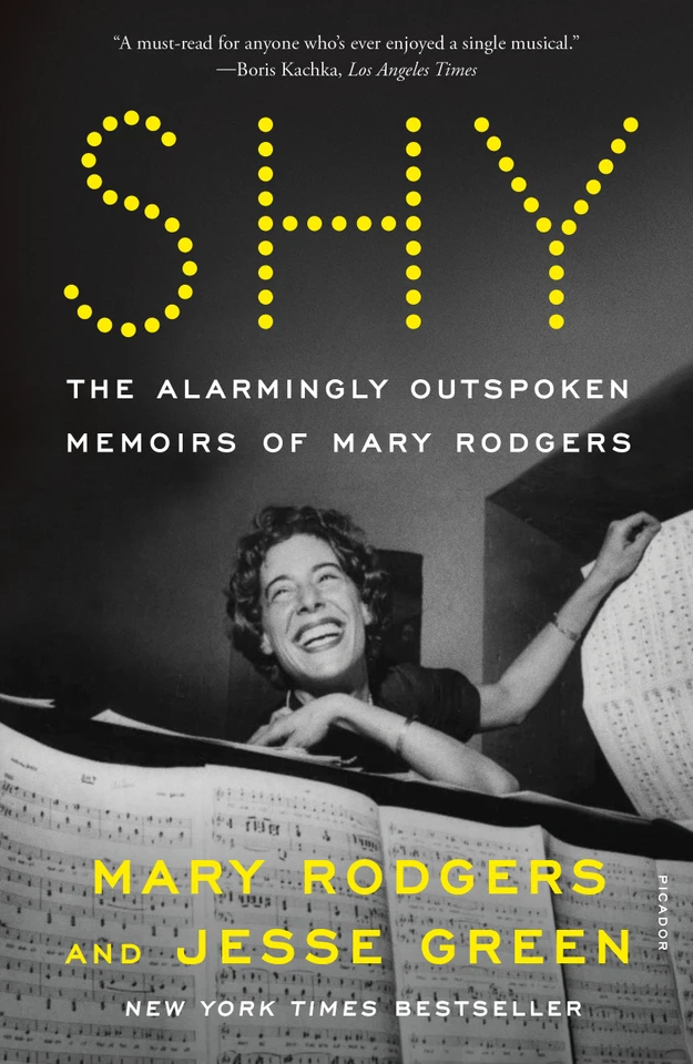 Shy: The Alarmingly Outspoken Memoirs of Mary Rodgers book cover by Mary Rodgers, Jesse Green
