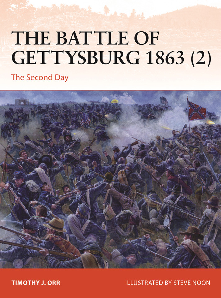 The Battle of Gettysburg 1863 (2): The Second Day (Campaign #391) book cover by Timothy Orr