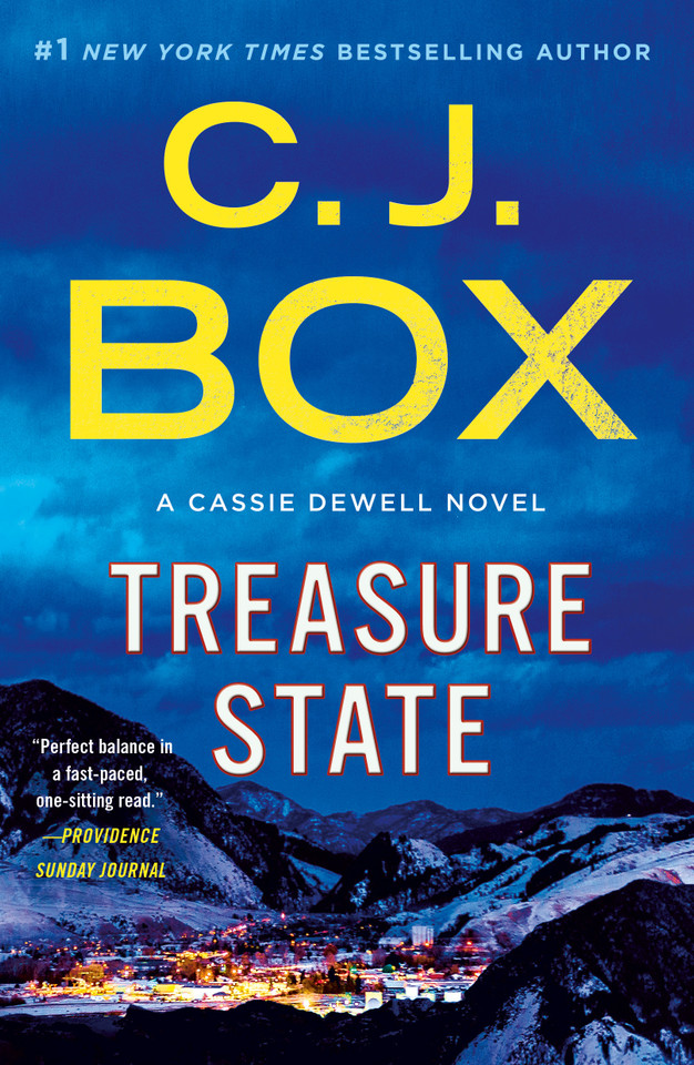 Treasure State: A Cassie Dewell Novel (Cassie Dewell Novels #6) book cover by C.J. Box