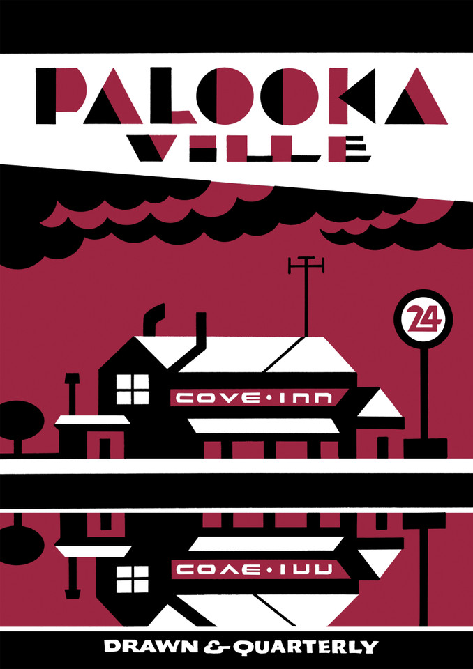 Palookaville #24 book cover by Seth