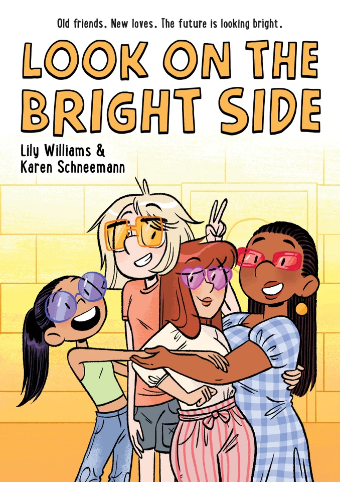 Look on the Bright Side book cover by Lily Williams, Karen Schneemann
