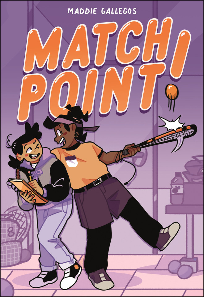 Match Point! book cover by Maddie Gallegos