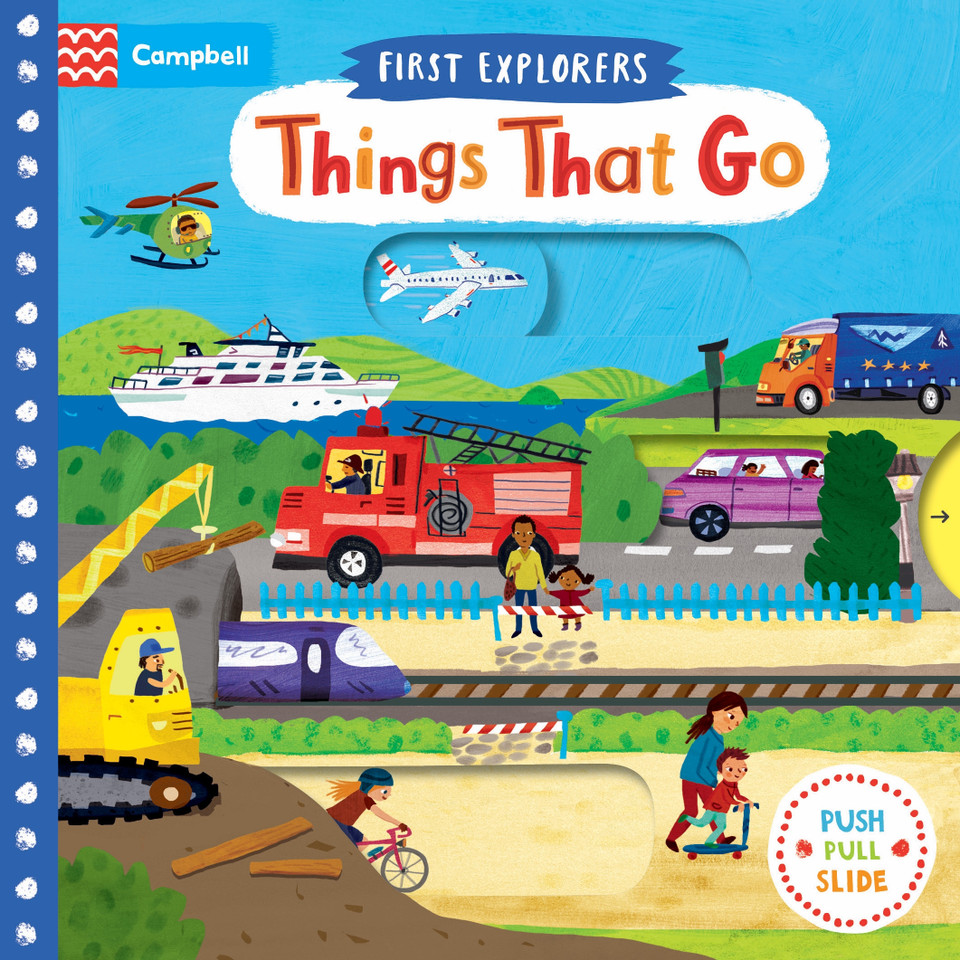 Things That Go (First Explorers) book cover by Campbell Books