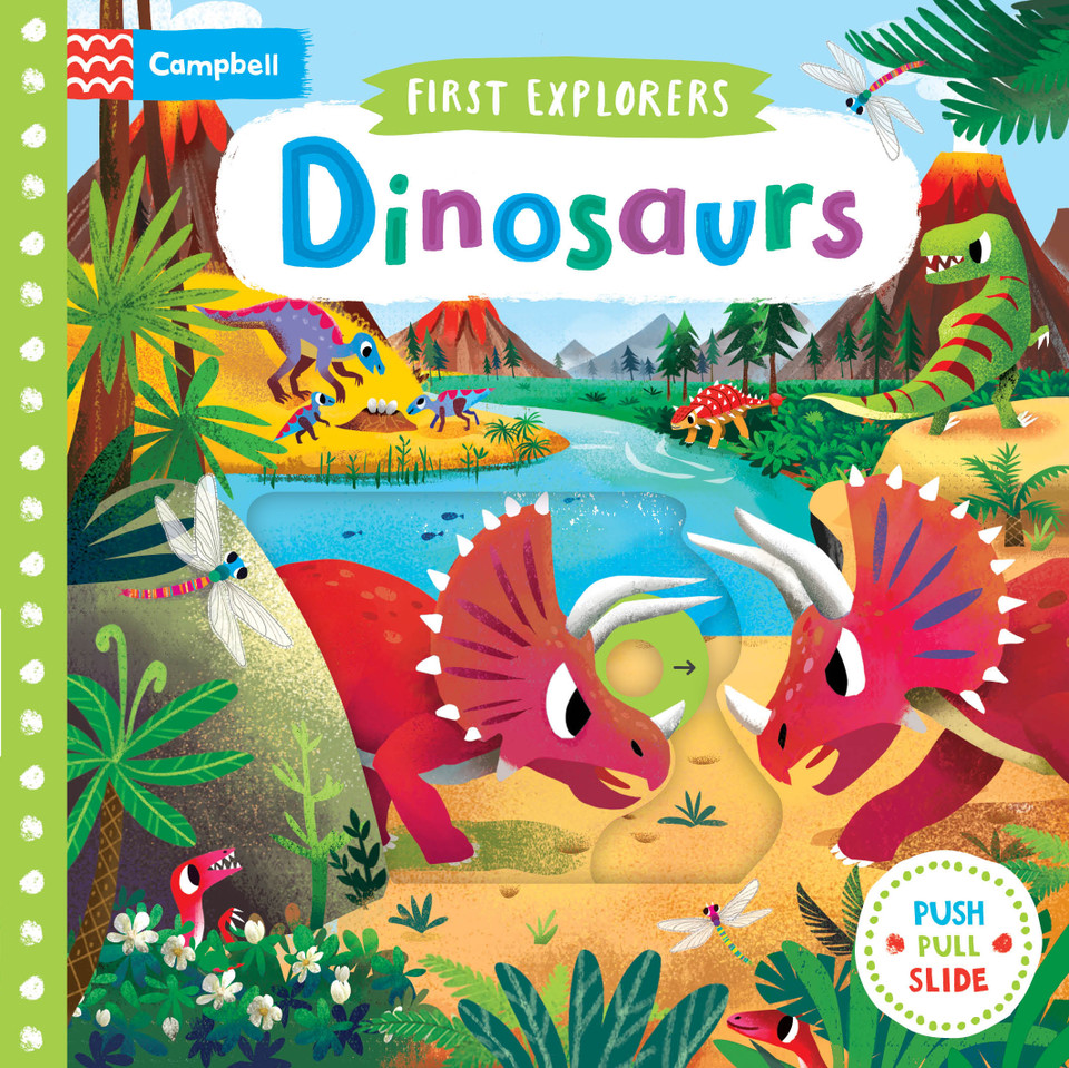 Dinosaurs (First Explorers) book cover by Campbell Books