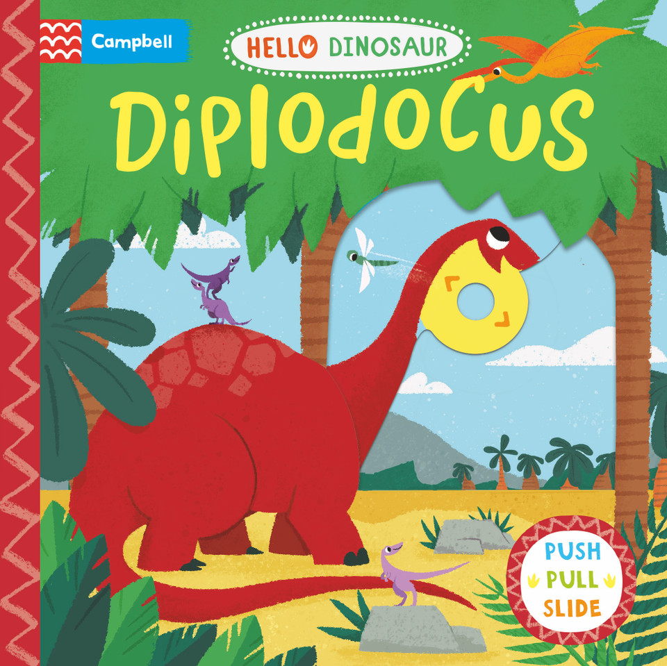 Diplodocus (Hello Dinosaur) book cover by Campbell Books