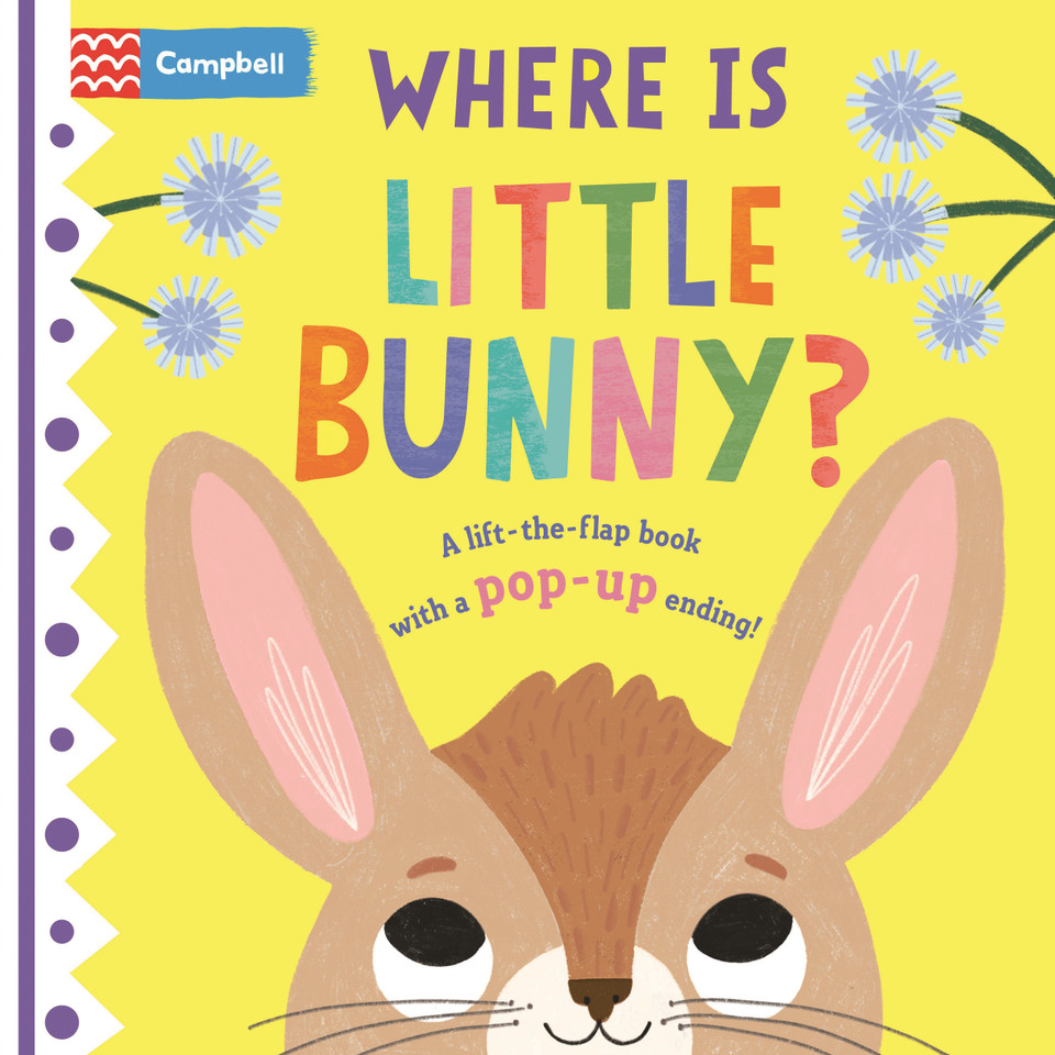 Where Is Little Bunny?: The lift-the-flap book with a pop-up ending! (Where Is?) book cover by Campbell Books