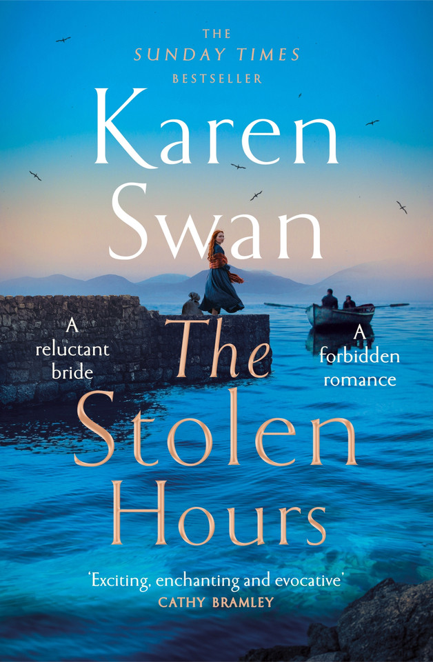 The Stolen Hours book cover by Karen Swan