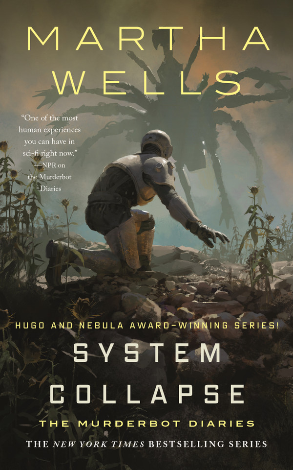 System Collapse: The Murderbot Diaries book cover by Martha Wells