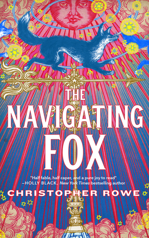 The Navigating Fox book cover by Christopher Rowe