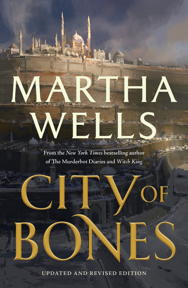 City of Bones: Updated and Revised Edition book cover by Martha Wells