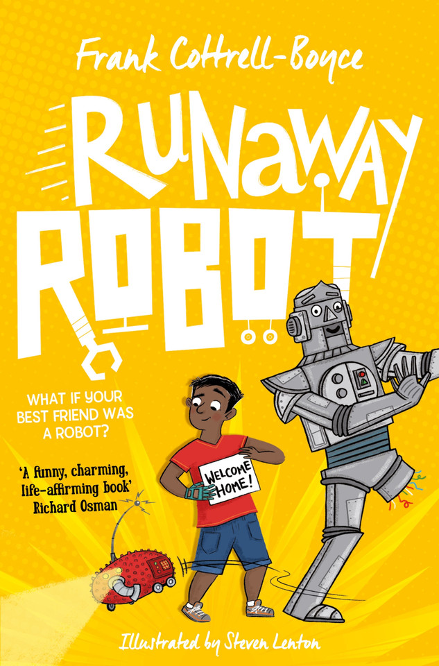 Runaway Robot book cover by Frank Cottrell-Boyce