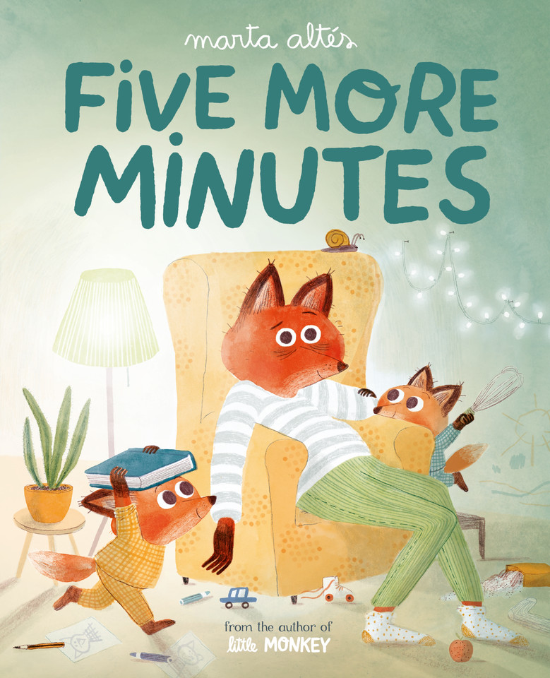 Five More Minutes book cover by Marta Altés