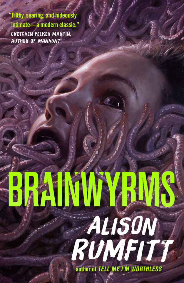 Brainwyrms book cover by Alison Rumfitt