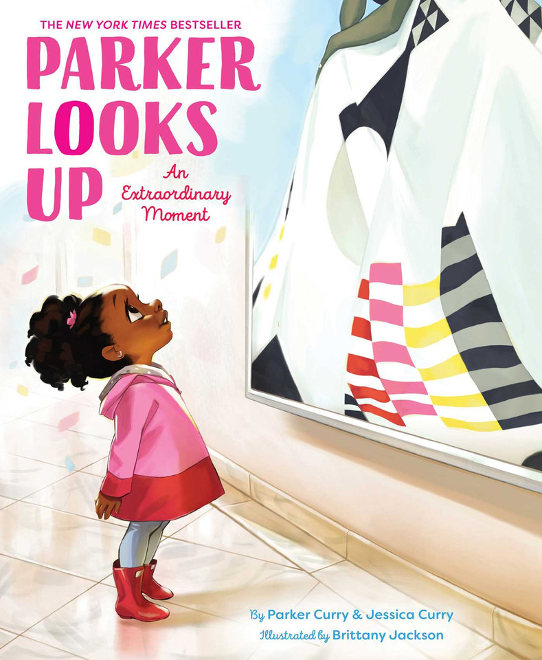 Parker Looks Up: An Extraordinary Moment (A Parker Curry Book) book cover by Parker Curry, Jessica Curry