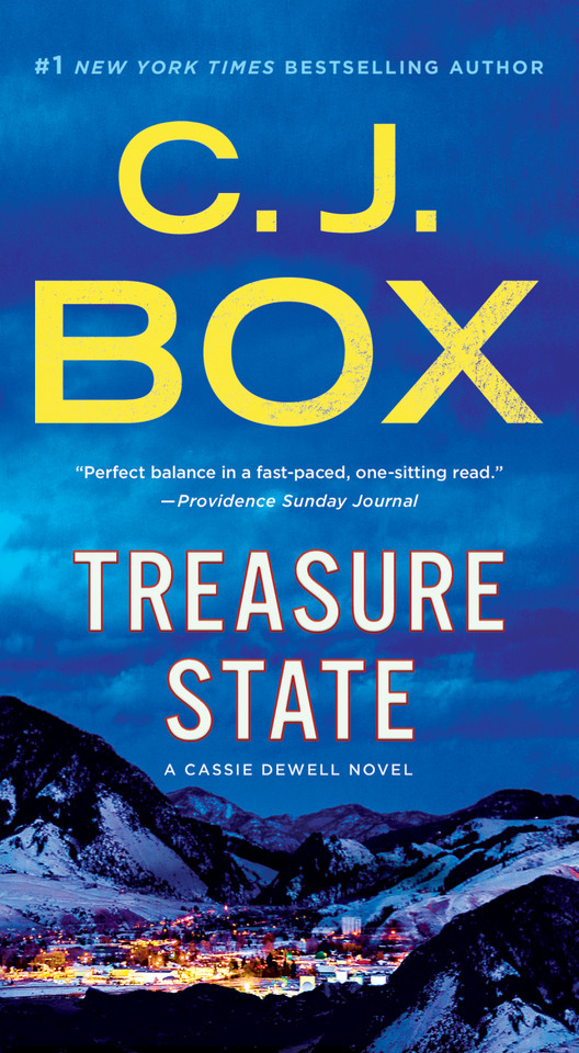 Treasure State: A Cassie Dewell Novel (Cassie Dewell Novels #6) book cover by C.J. Box