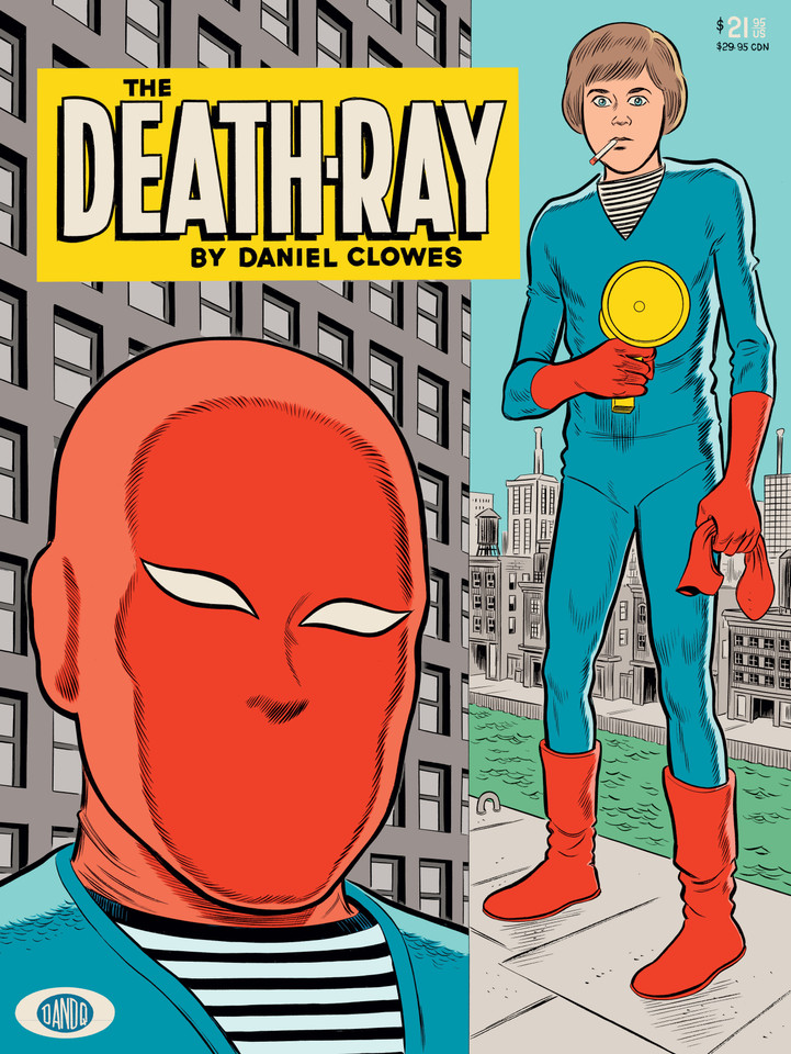 The Death-Ray book cover by Daniel Clowes