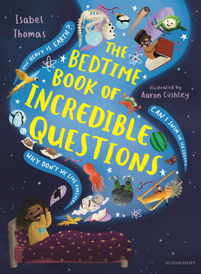 The Bedtime Book of Incredible Questions book cover by Isabel Thomas