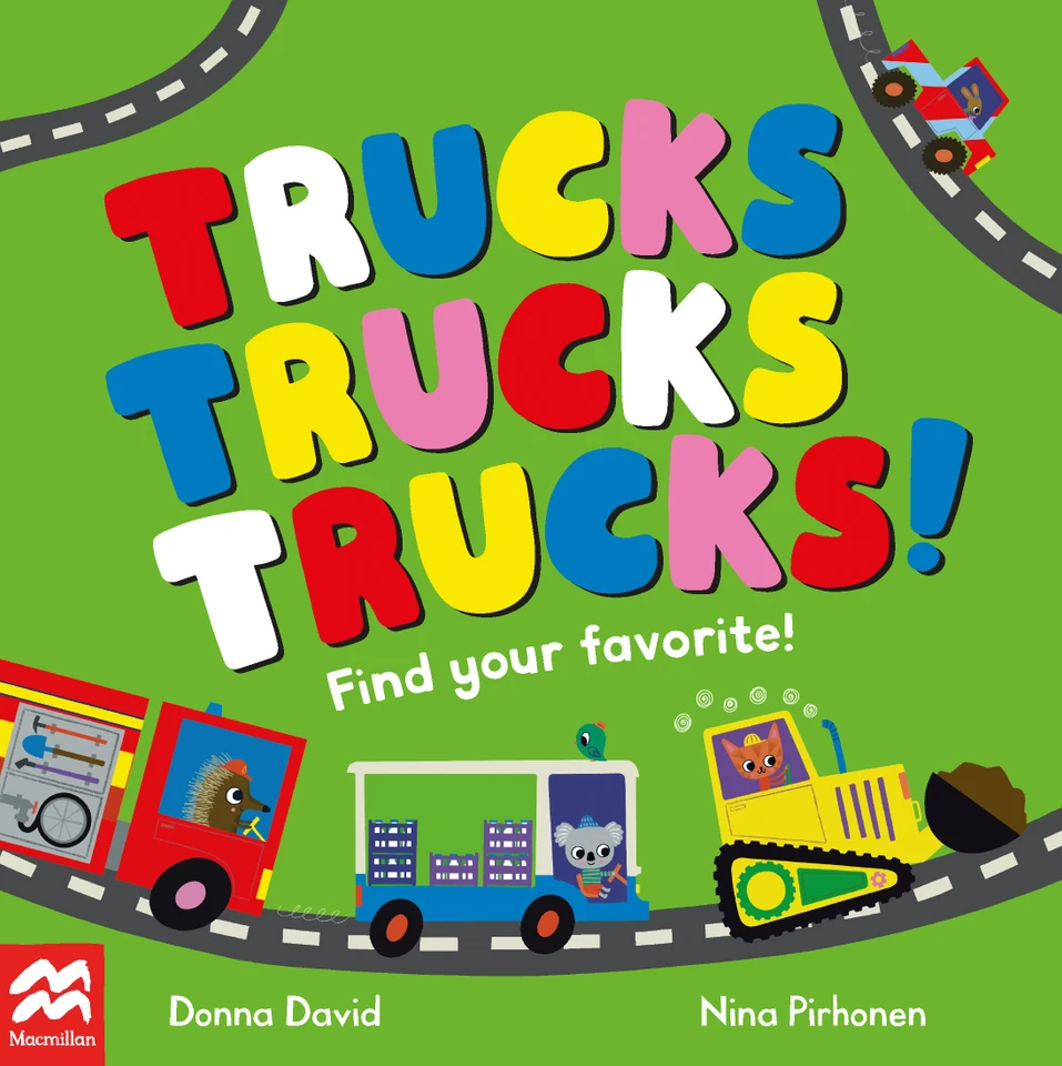 Trucks Trucks Trucks! (Find Your Favorite) book cover by Donna David