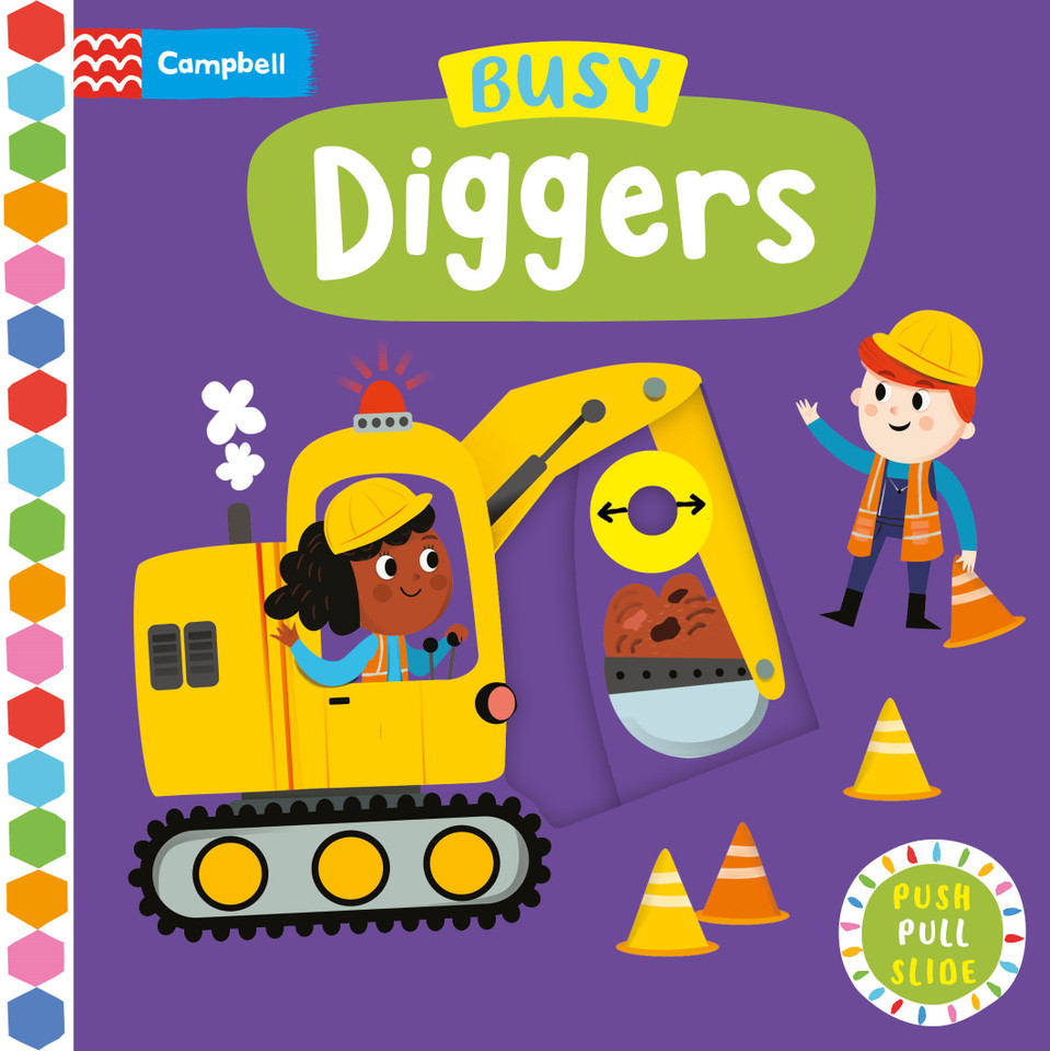 Busy Diggers (Busy Books) book cover by Campbell Books