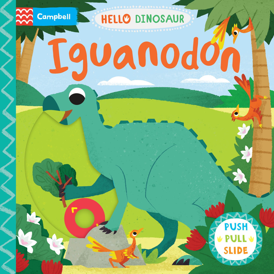 Iguanodon (Hello Dinosaur) book cover by Campbell Books