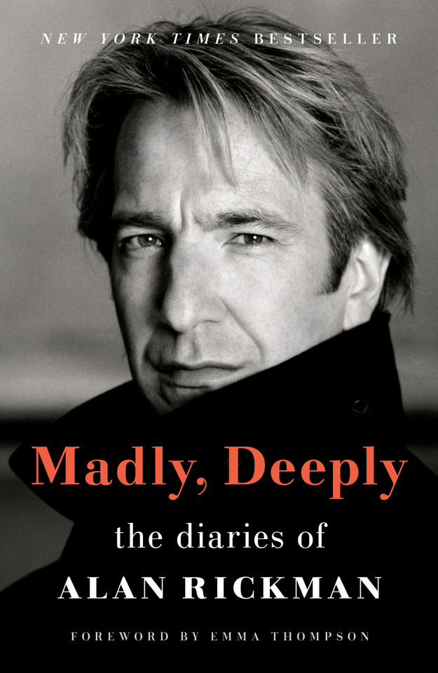 Madly, Deeply: The Diaries of Alan Rickman book cover by Alan Rickman