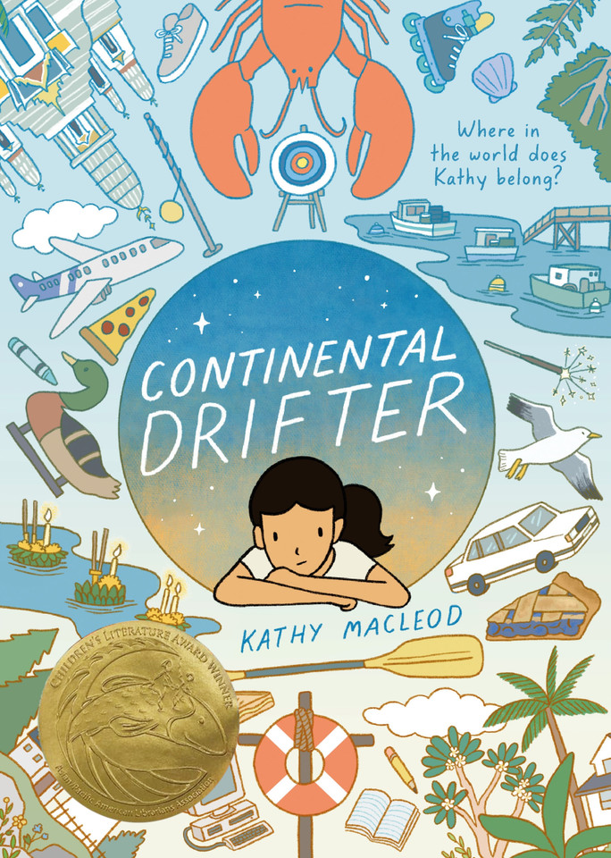 Continental Drifter: A Graphic Novel book cover by Kathy MacLeod