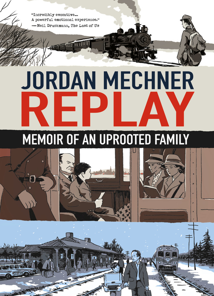 Replay: Memoir of an Uprooted Family book cover by Jordan Mechner