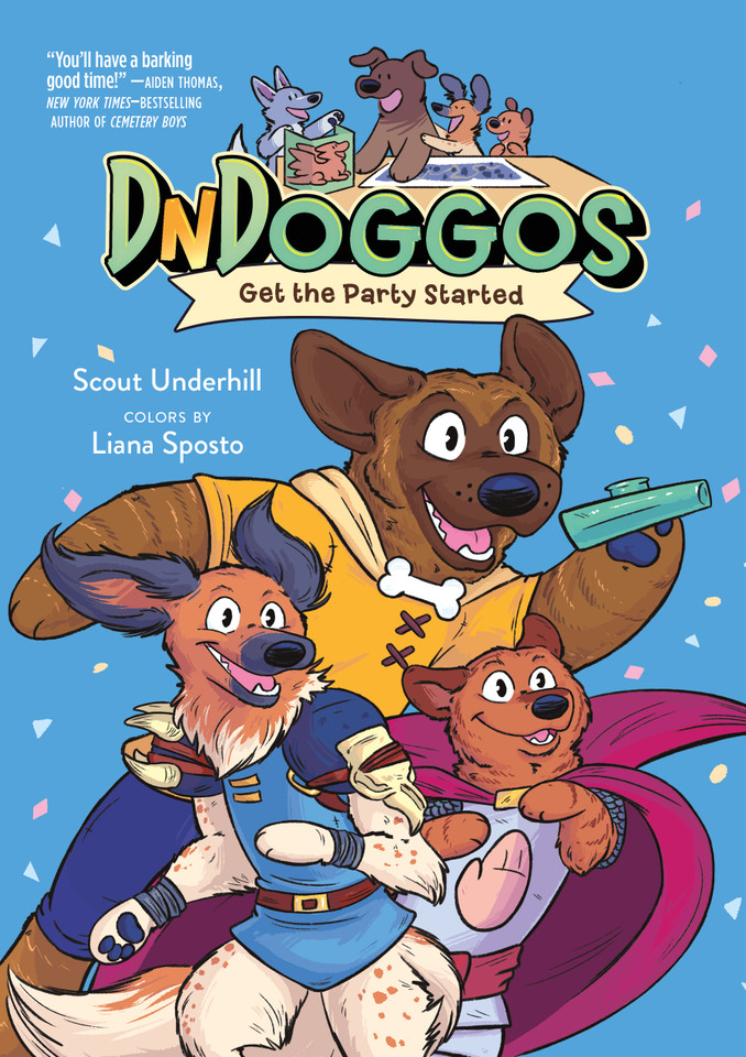 DnDoggos: Get the Party Started (DnDoggos #1) book cover by Scout Underhill