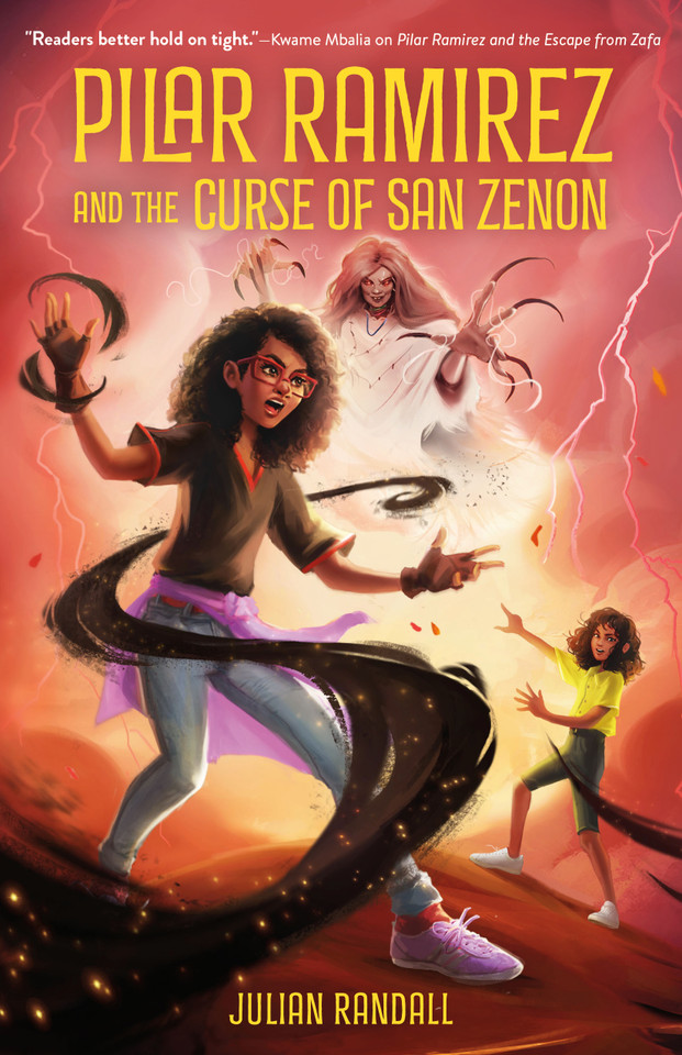 Pilar Ramirez and the Curse of San Zenon (Pilar Ramirez Duology #2) book cover by Julian Randall