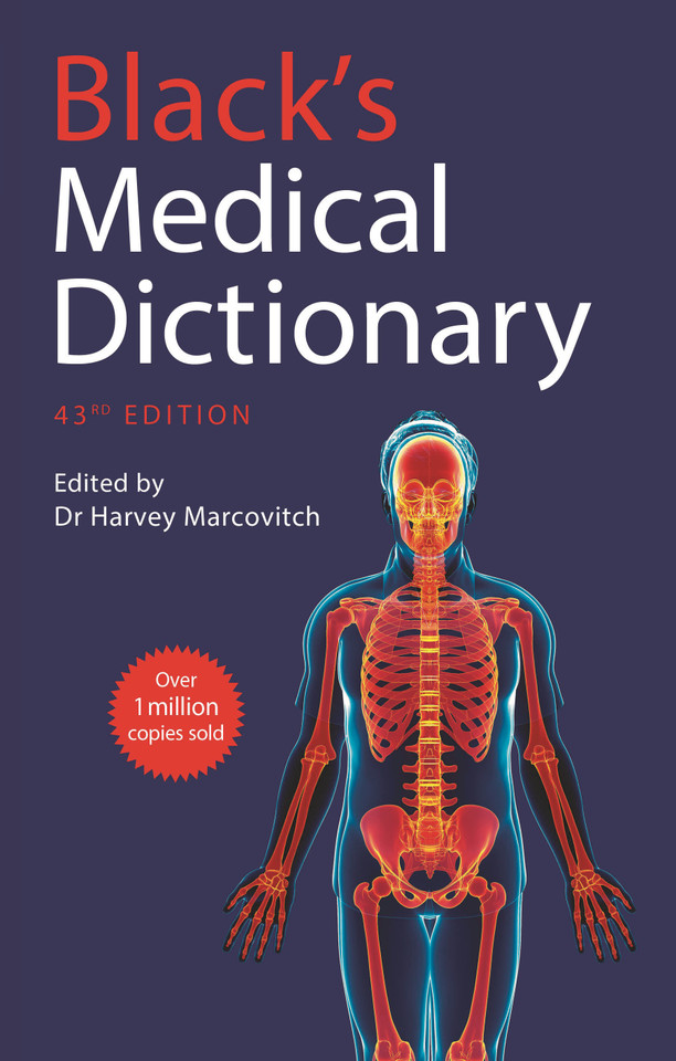 Black’s Medical Dictionary book cover by Harvey Marcovitch