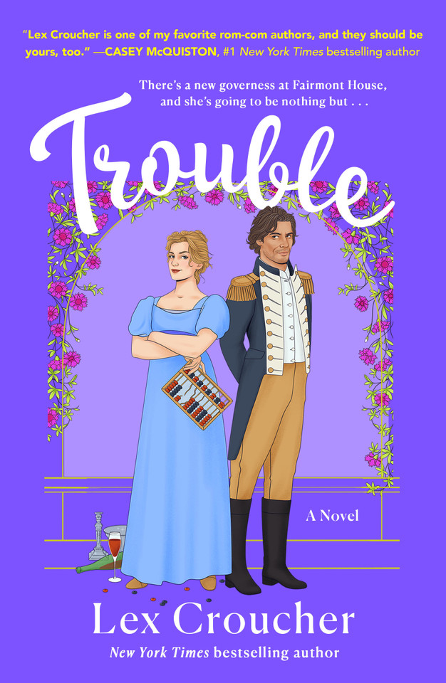 Trouble: A Novel book cover by Lex Croucher