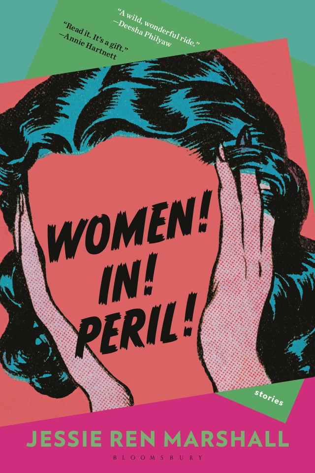 Women! In! Peril! book cover by Jessie Ren Marshall