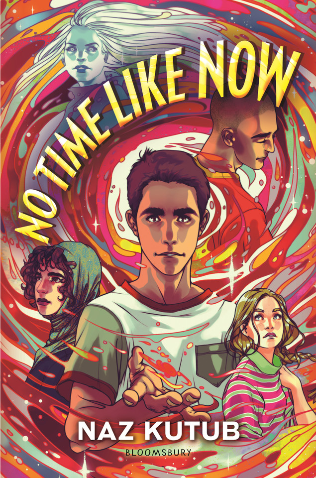 No Time Like Now book cover by Naz Kutub