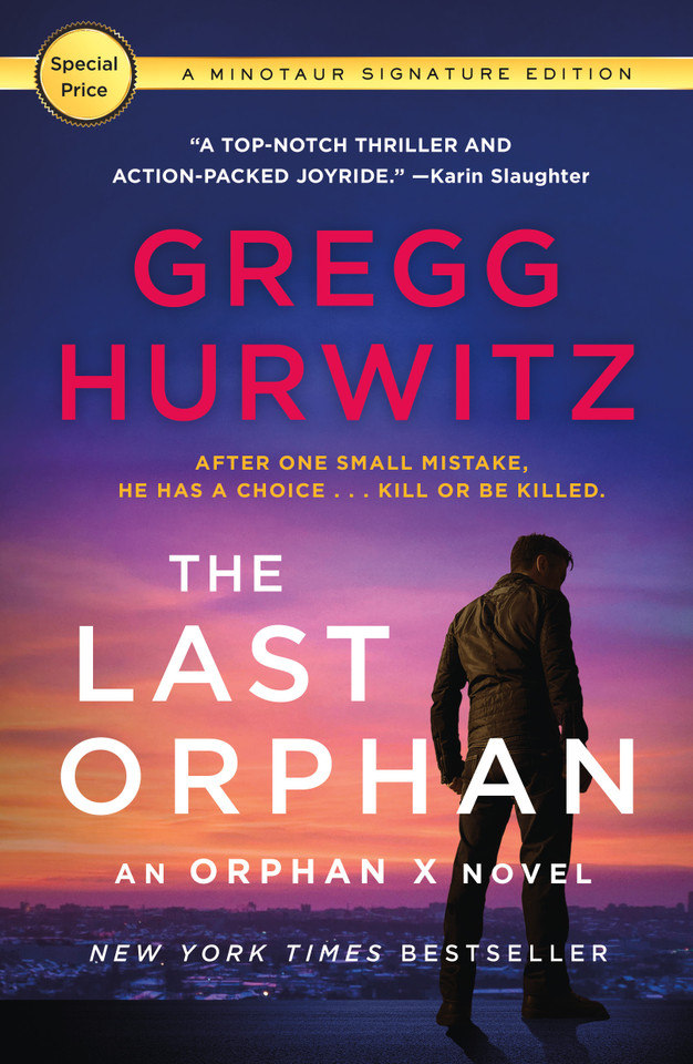 The Last Orphan: An Orphan X Novel (Orphan X #8) book cover by Gregg Hurwitz