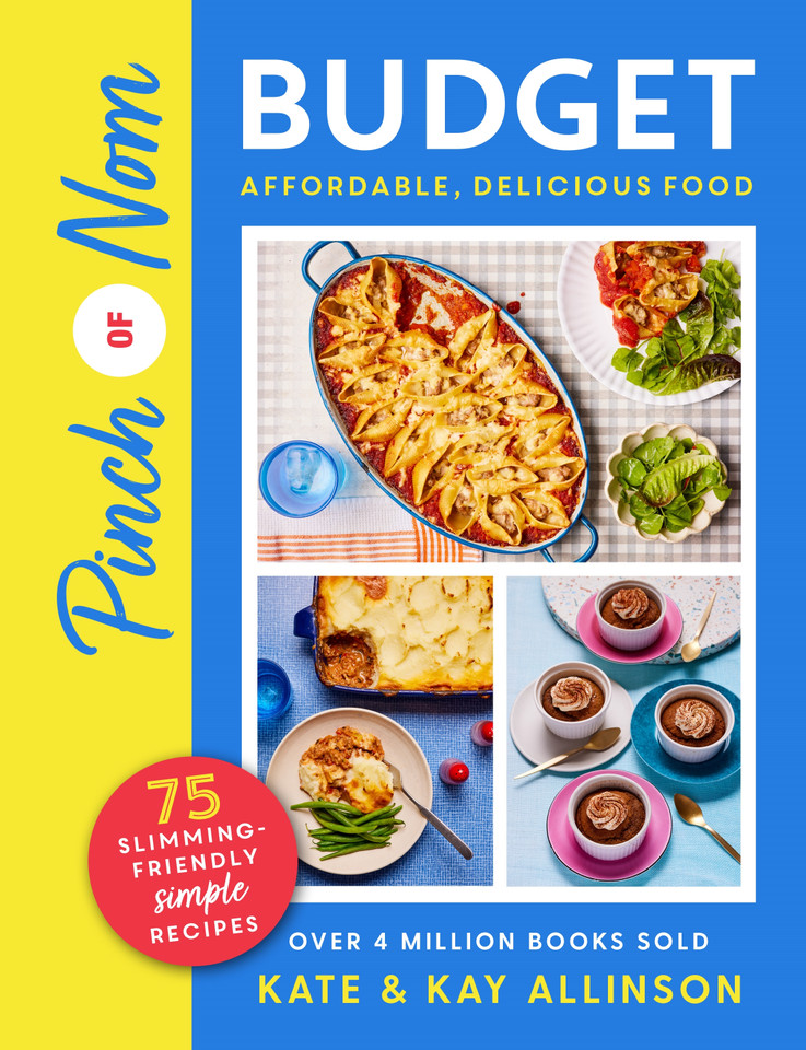 Pinch of Nom Budget: Affordable, Delicious Food (Pinch of Nom) book cover by Kate Allinson, Kay Allinson