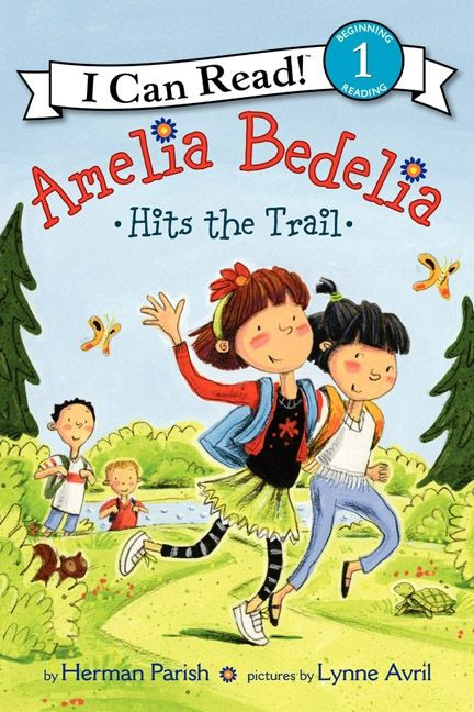 Amelia Bedelia Hits the Trail (I Can Read Level 1) book cover by Herman Parish