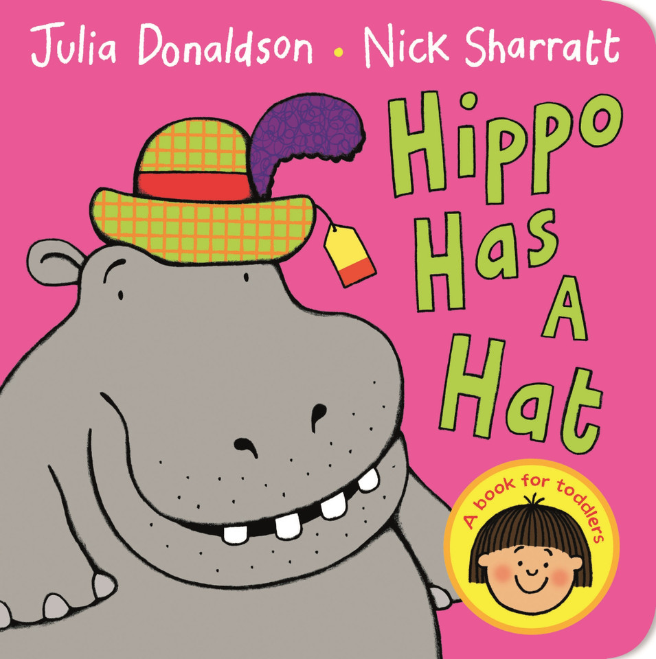 Hippo Has a Hat book cover by Julia Donaldson