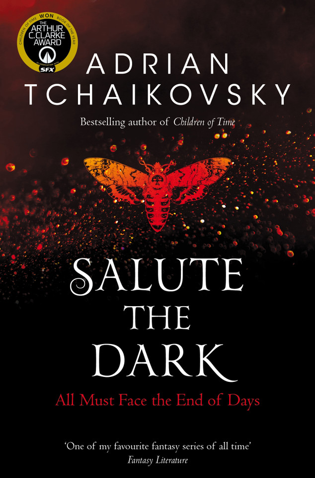 Salute the Dark (Shadows of the Apt #4) book cover by Adrian Tchaikovsky