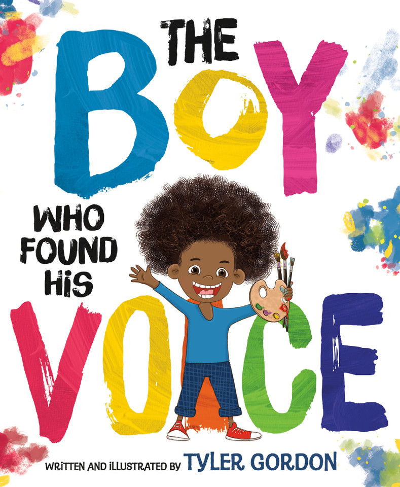 The Boy Who Found His Voice book cover by Tyler Gordon