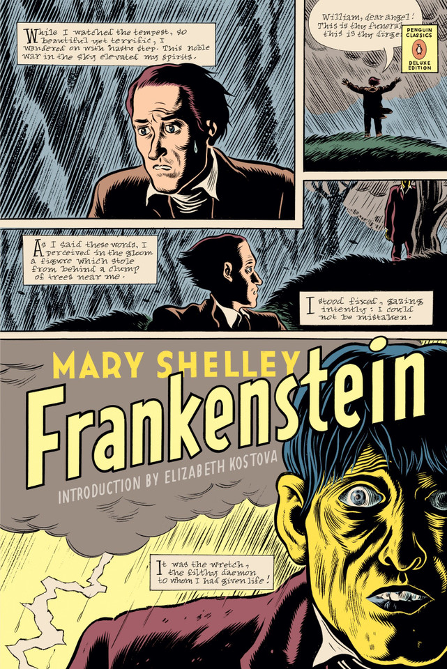 Frankenstein: (Penguin Classics Deluxe Edition) (Penguin Classics Deluxe Edition) book cover by Mary Shelley
