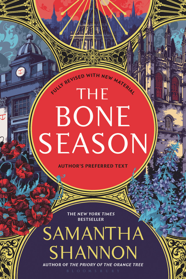The Bone Season: Author's Preferred Text book cover by Samantha Shannon