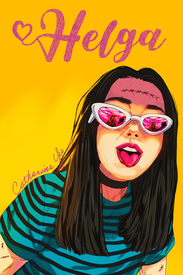 Helga book cover by Catherine Yu